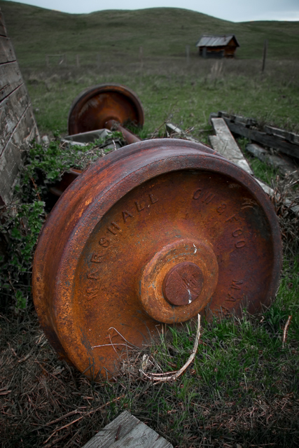 Old Railway Wheels