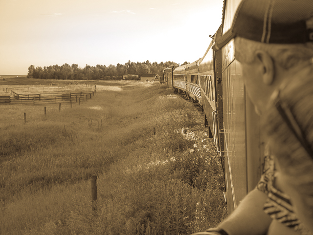 Aspen Crossing Twilight Train