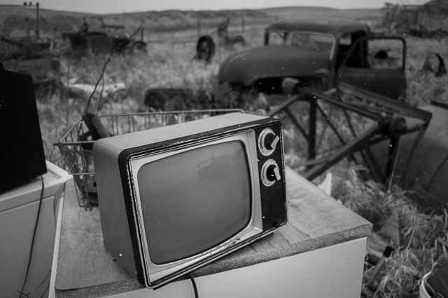 Old CRT TV