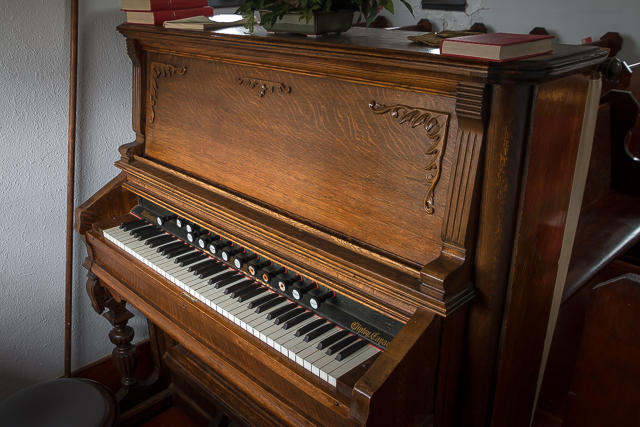 Old Upright Piano