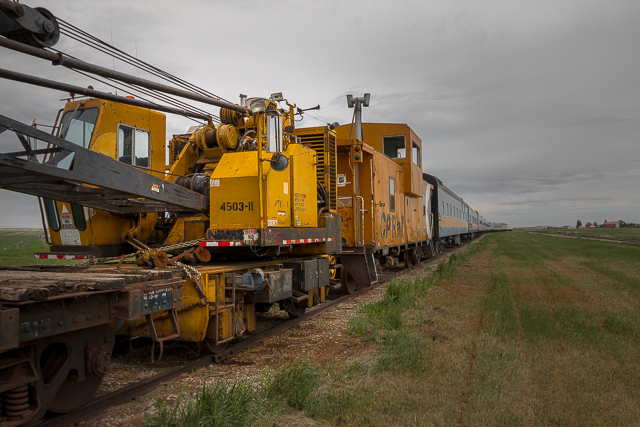 Mossleigh Alberta Rail Cars