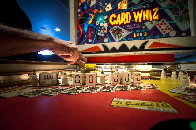 Card Whiz Pinball Cleaning