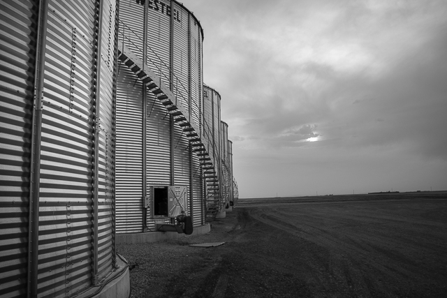 Farm Grain Bins