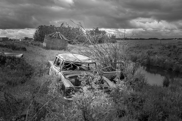 Abandoned Car Alberta