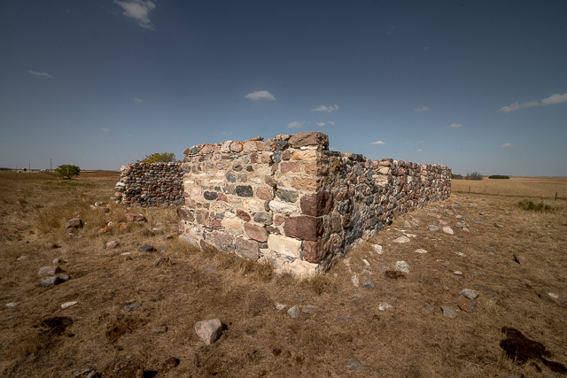 Stone Walled Barn Alberta