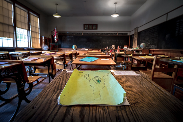 East Coulee Musuem Classroom