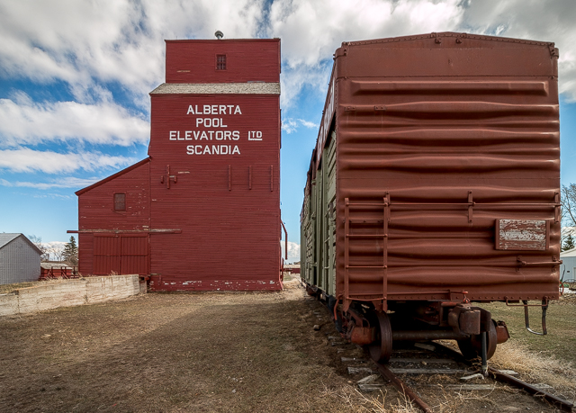 Grain Elevator Scandia Alberta