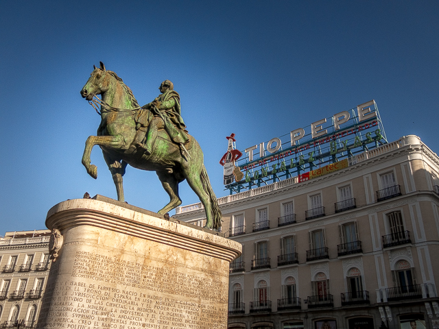 Carlos III Statue Madrid