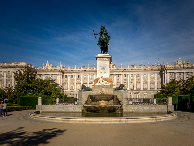 Felipe IV Monument Madrid