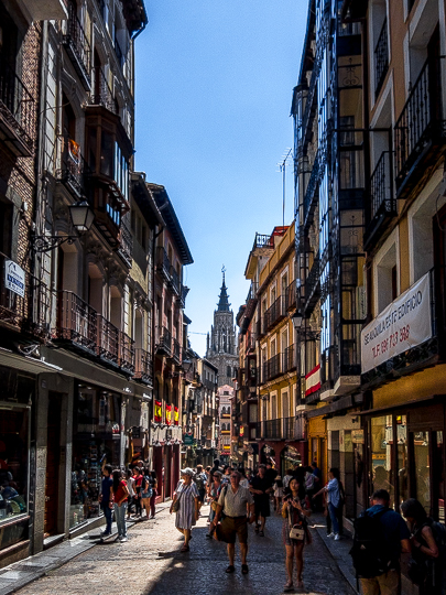 Streets of Toledo Spain