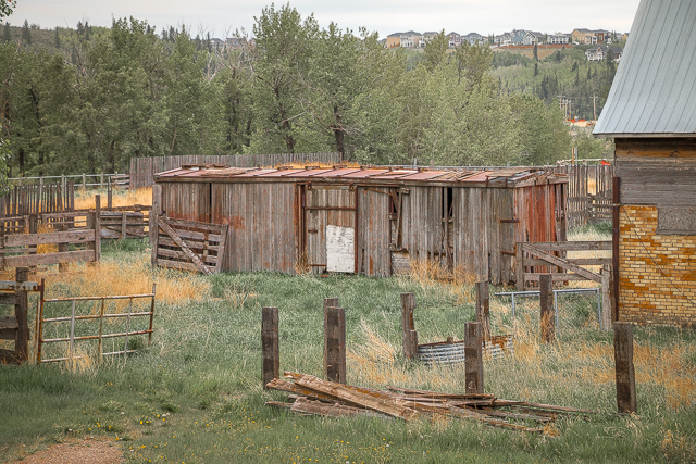 Old Wood Boxcar Alberta