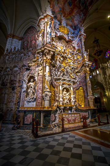 Interior Toledo Cathedral
