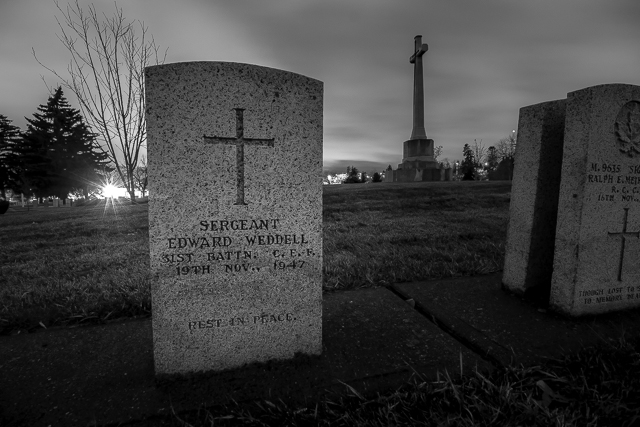 Military Cemetery Calgary
