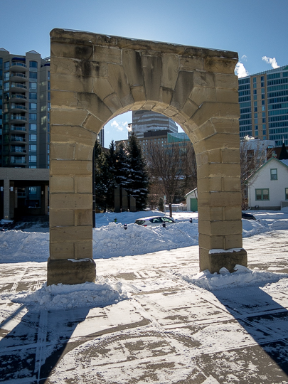 Sandstone Arch Calgary Pathways