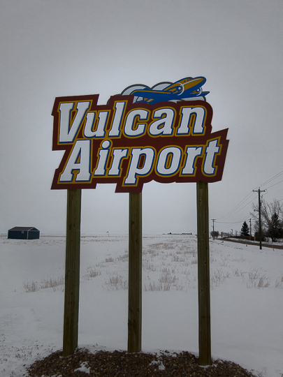 Vulcan Alberta Airport