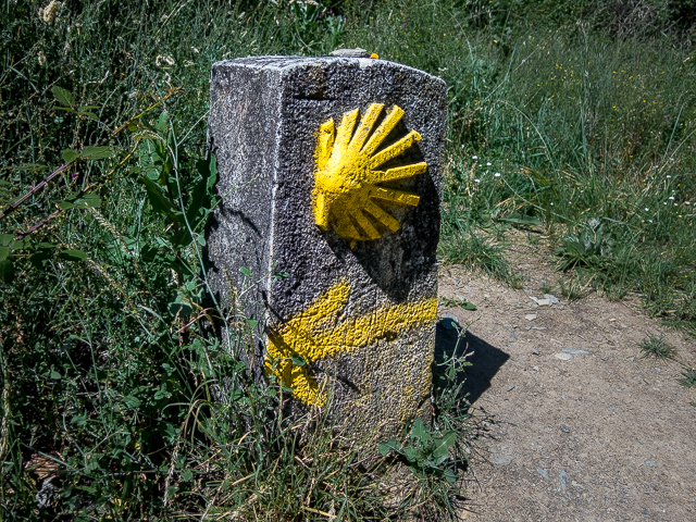 El Camino Trail Marker
