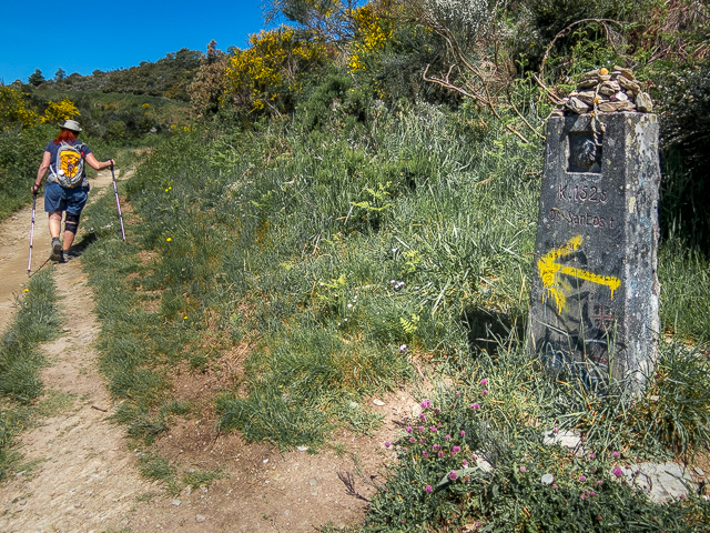 El Camino Trail Marker