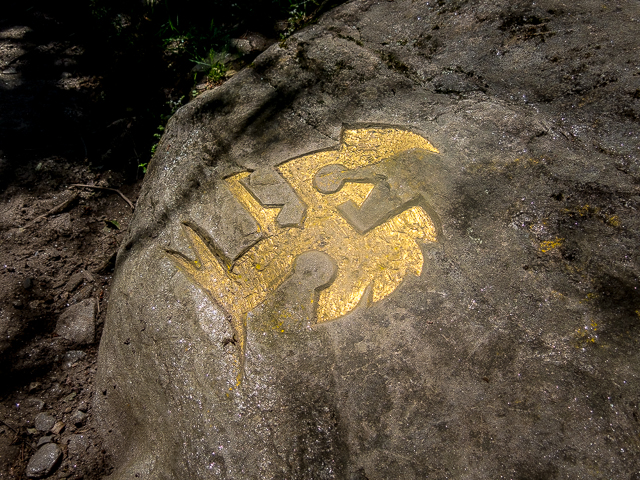 Rock Symbol El Camino Trail