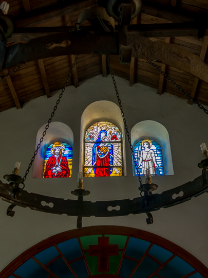 Palas de Rei Church Stained Glass