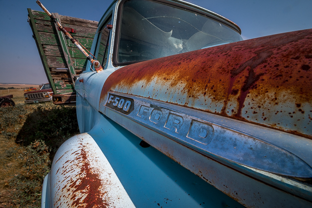 Old Ford Grain Truck