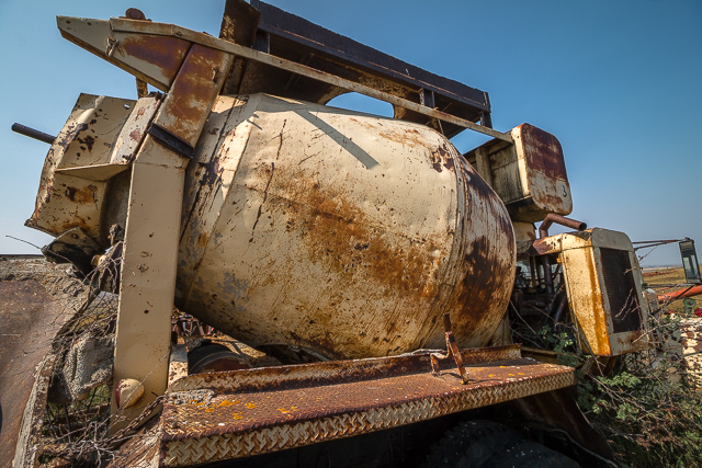Old Cement Mixer