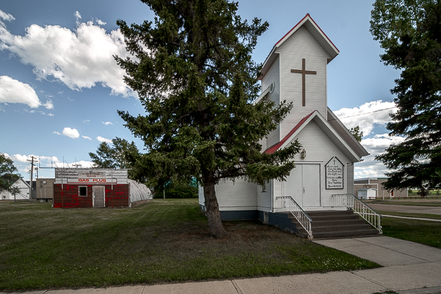 Morrin Alberta Church