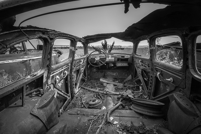 Old Car Remains