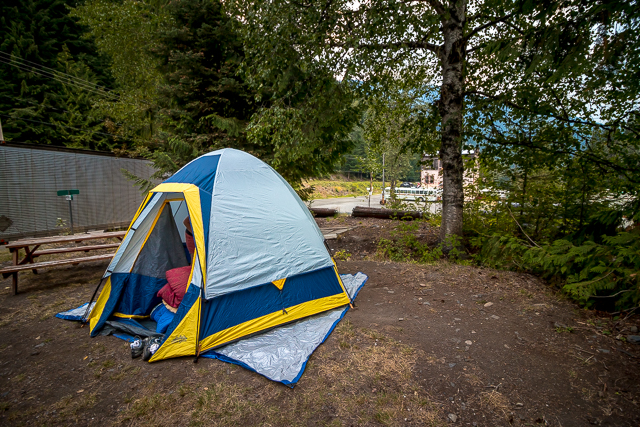 Sandon BC Camping