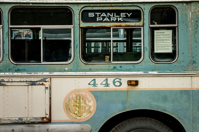 Sandon BC Trolley Bus
