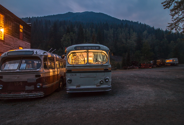 Sandon British Columbia Bus