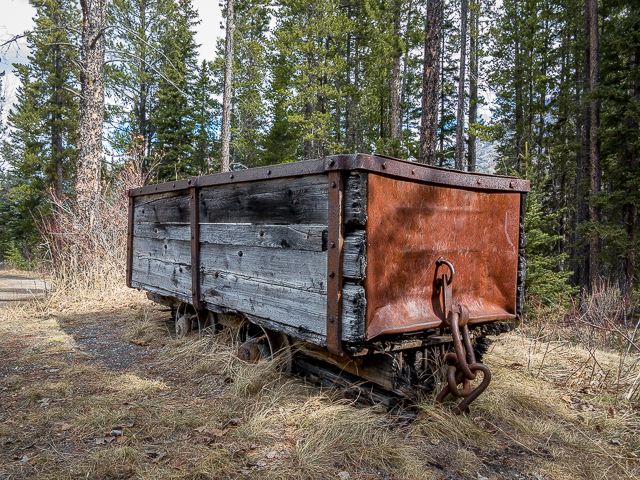 Coal Mine Cart Canmore
