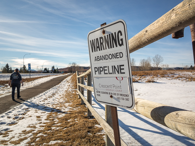 Abandoned Pipeline Alberta