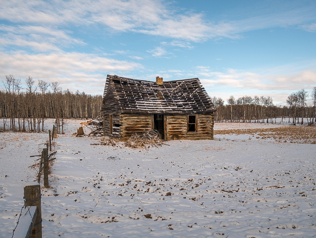 Old Log Cabin Alberta