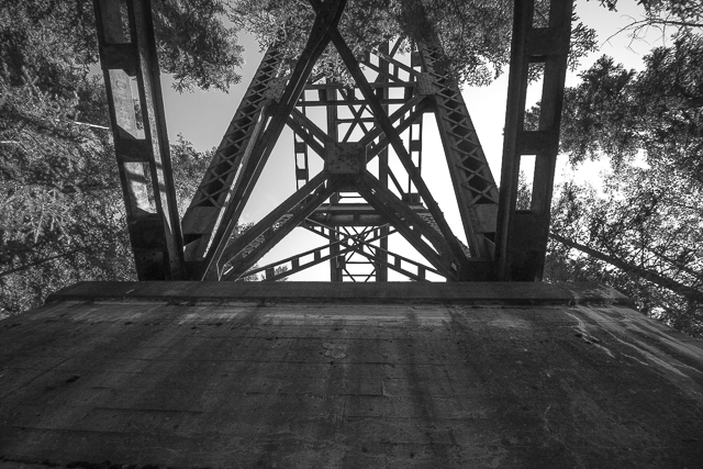 Old Train Bridge Alberta