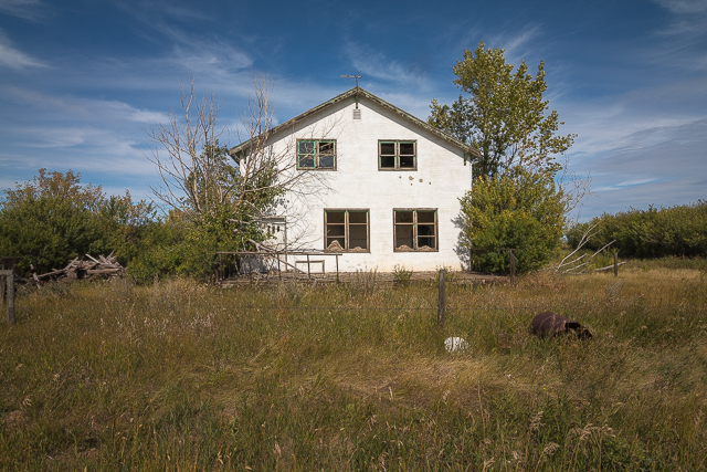 Alberta Abandoned House