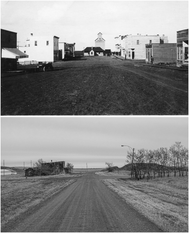 Loverna Saskatchewan Then & Now