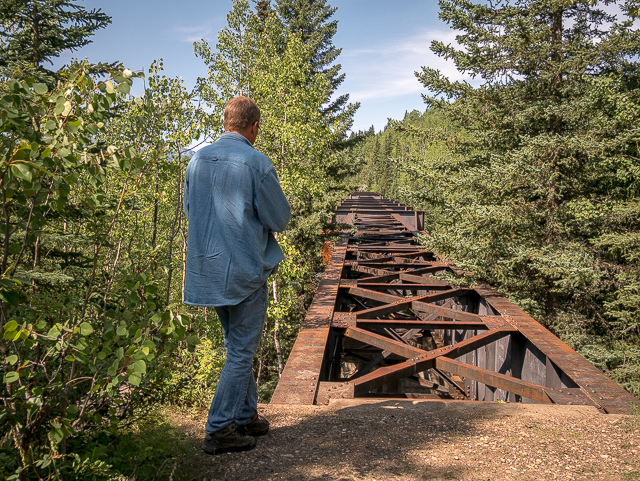Alberta Abandoned Train Bridge
