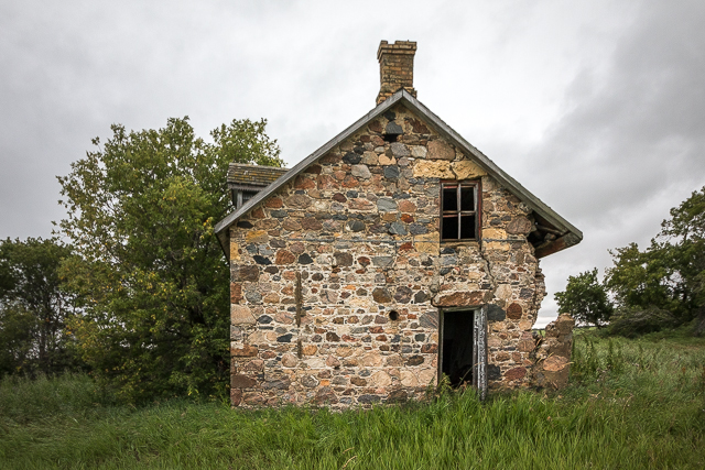 Abandoned Stone House Saskatchewan
