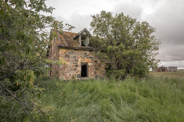 Abandoned Stone Home Saskatchewan