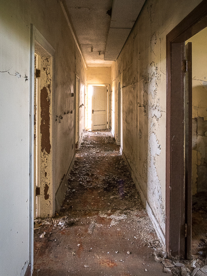 Abandoned House Alberta Hallway