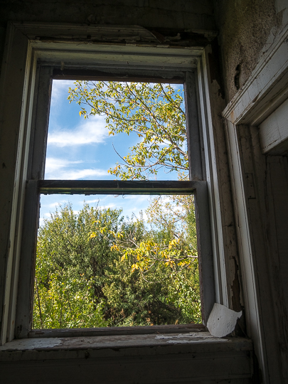 Abandoned House AB Window