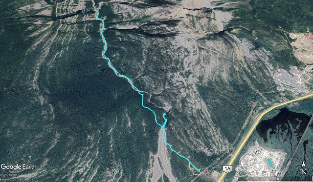 Jura Creek Route