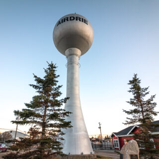 Airdrie AB Water Tower