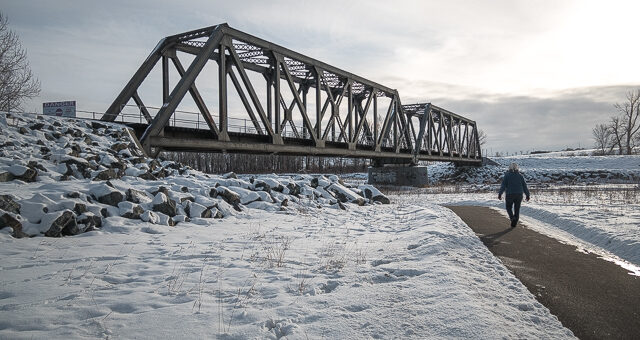 Okotoks Train Bridge