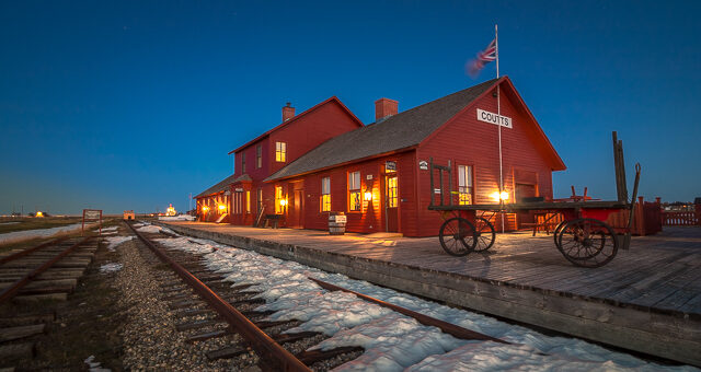Coutts Sweetgrass Train Station