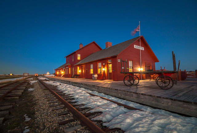 Coutts Sweetgrass Train Station