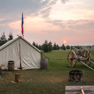 Fur Trader's Camp Rocky Mountain House