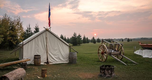 Fur Trader's Camp Rocky Mountain House