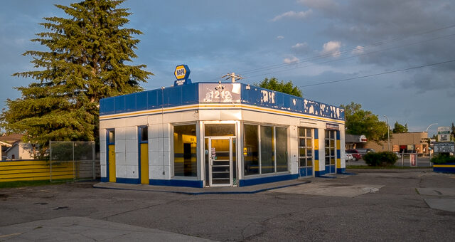 Old Gas Station Calgary