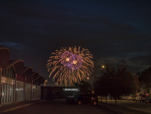 Calgary Stampede Fireworks 2020